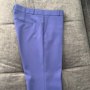 Zara royal blue straight leg pant